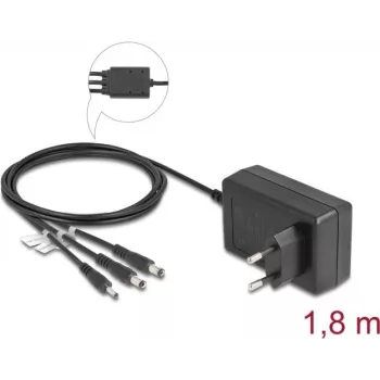 DeLOCK 41467 Externý napájací zdroj 12V 3A 36W, DC 3,5x1,35/5,5x2,1/5,5x2,5 mm