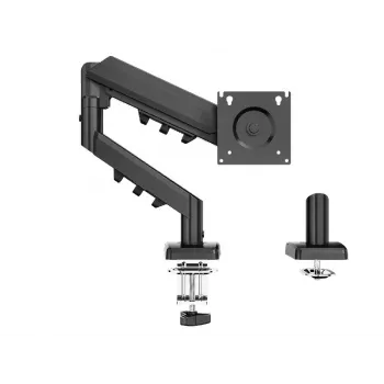 Držiak na monitor TRACER Pivot Master TRAUCH47659 — výškovo nastaviteľný, naklápací/otočný, VESA 100×100, do 9 kg, pre monitory 13–32 palcov, montáž na stôl, čierny