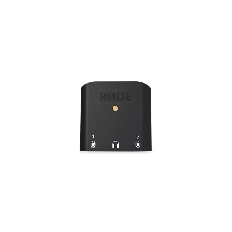 RØDE AI-Micro mobilné audio rozhranie, 2x vstup TRS/TRRS 3,5 mm, výstup pre slúchadlá 3,5 mm, USB-C, čierne