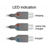 USB kábel DeLOCK USB 2.0-A - USB micro-B 1,5 m