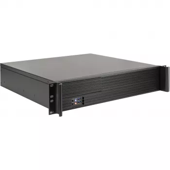 Serverový rack Inter-Tech 2U-K-240L čierny