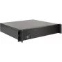 Inter-Tech 2U-K-240L 2U rackmount skriňa servera pre Micro-ATX, čierna