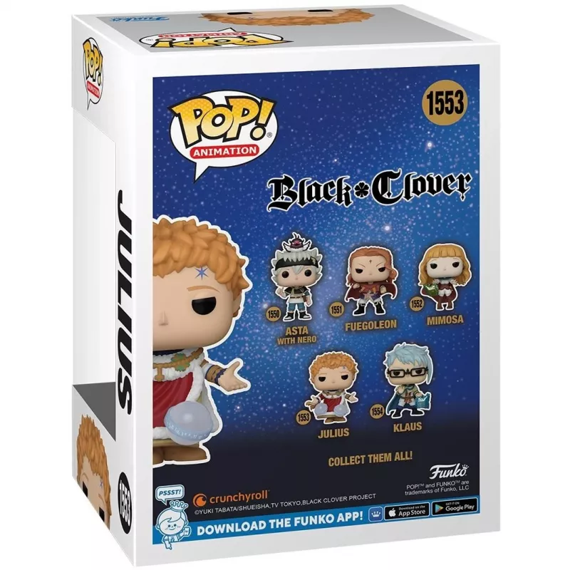 Funko Pop figúrka Black Clover Julius (143274)