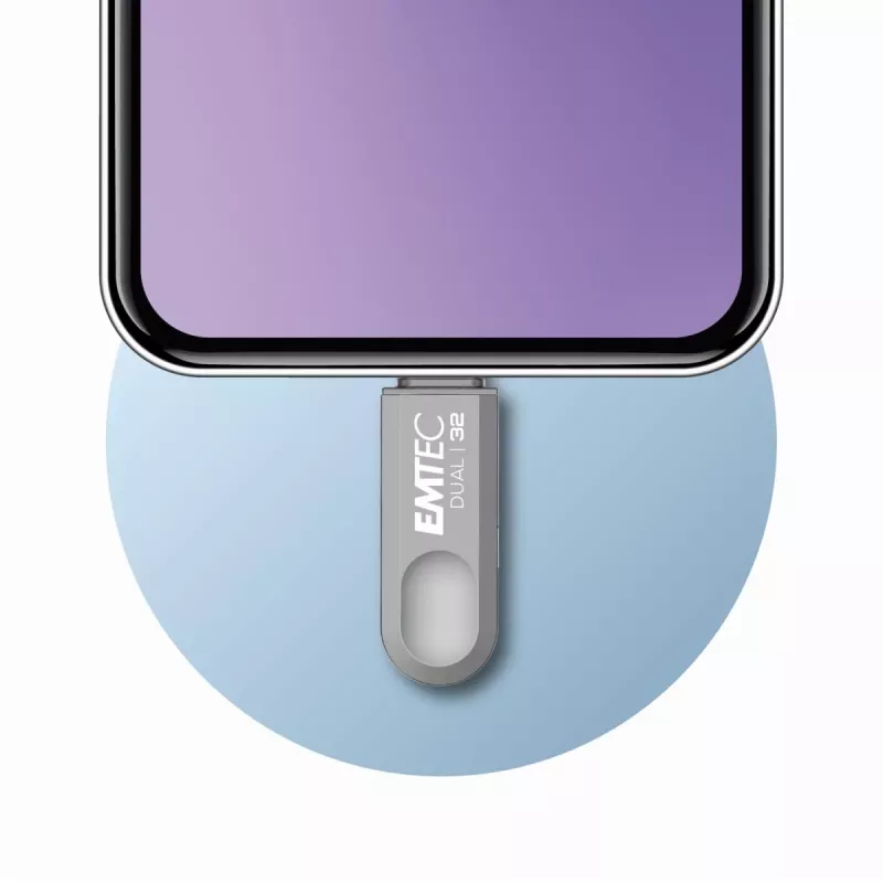 USB flash disk Emtec 256GB USB3.2 Type-C Dual D280