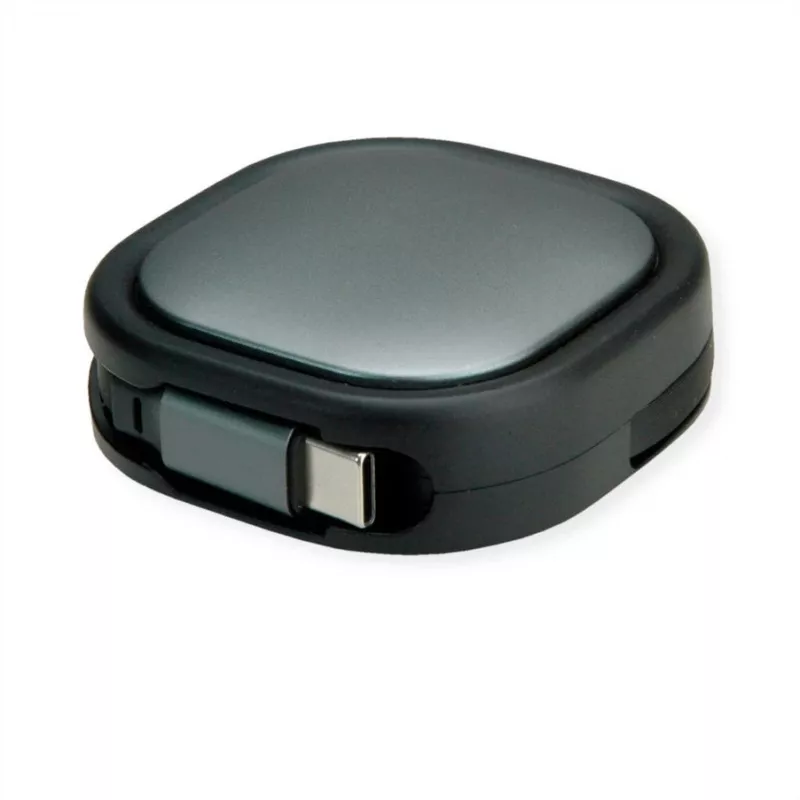 ROLINE USB2.0 Zvinovací kábel C-C ST/ST 1,2m – kábel – digitálny/dátový (11.02.8420)