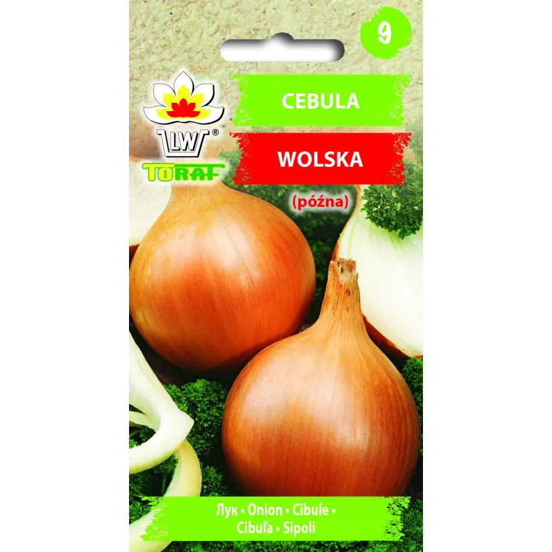 Wolska cibuľa Toraf zeleninové semená, 5g balenie