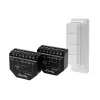 Shelly WiFi Controller Set Shutter BLU RC Button 4 — smart relé pre rolety a žalúzie