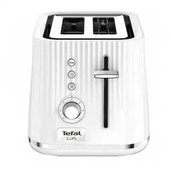 Tefal Loft TT7611 7 2 plátky chróm, biela