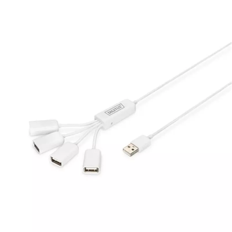 USB hub Digitus štíhly Spider DA-70216