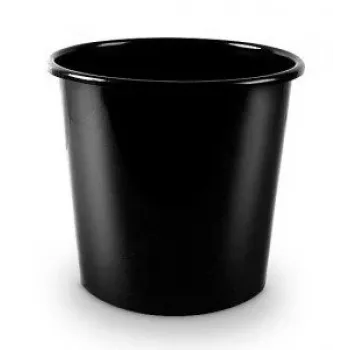 Odpadkový kôš Forpus, 11 l, čierny, plast