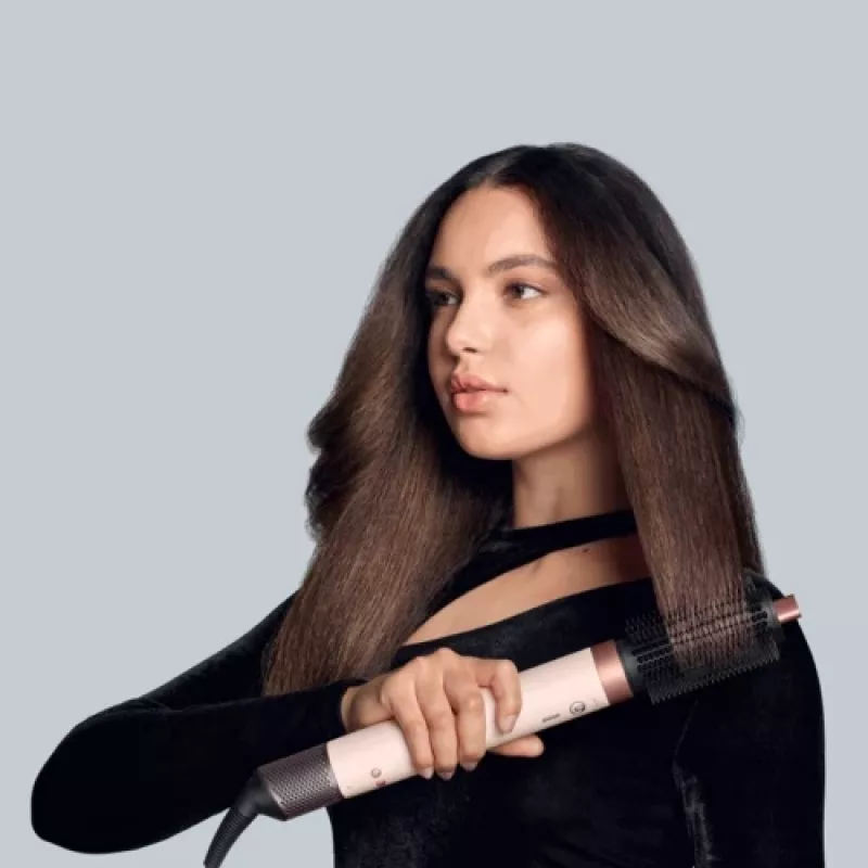 Airwrap Co-anda2x Straight + Wavy, Multistyler krémový/ružové zlato, Bluetooth, 1 700 Watt (poškodený obal)