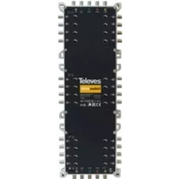Multiswitch Televes MS524C — multiswitch s 5 výstupmi a 24 vstupmi pre satelitné a terestriálne rozvody