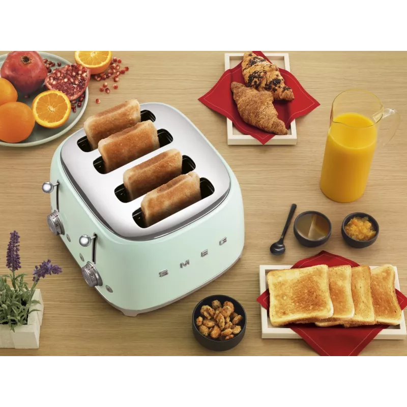 SMEG hriankovač (TSF03PGEU) pastelovozelená