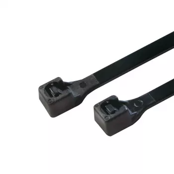 LOGILINK - sada 100 káblových viazačov, dĺžka 30 cm, čierna (KAB0004B)