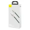 Kábel USB-A na Lightning Baseus 1 m, zelený