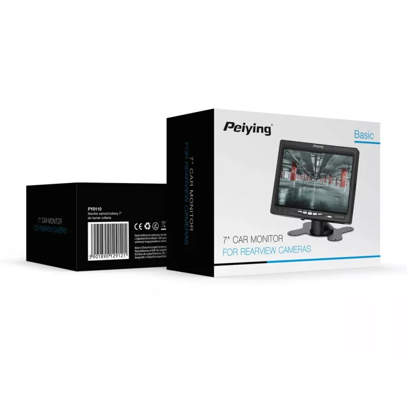 Peiying auto monitor pre cúvaciu kameru 7 PY0110