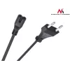 Maclean MCTV-809 Napájací kábel zástrčka EU na Figure-8 (C7), 1,5 m