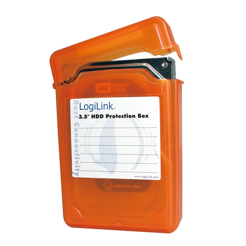 Ochranná krabica pre HDD 3,5', oranžová