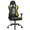 Subsonic SA5609-IM1 Pro Iron Maiden Killers herné kreslo, 3D podrúčky, syntetická koža, sklon 90°-135°, 120 kg, čierne so žltou výšivkou