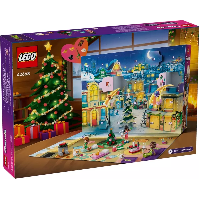 LEGO FRIENDS 42668 adventný kalendár 2025