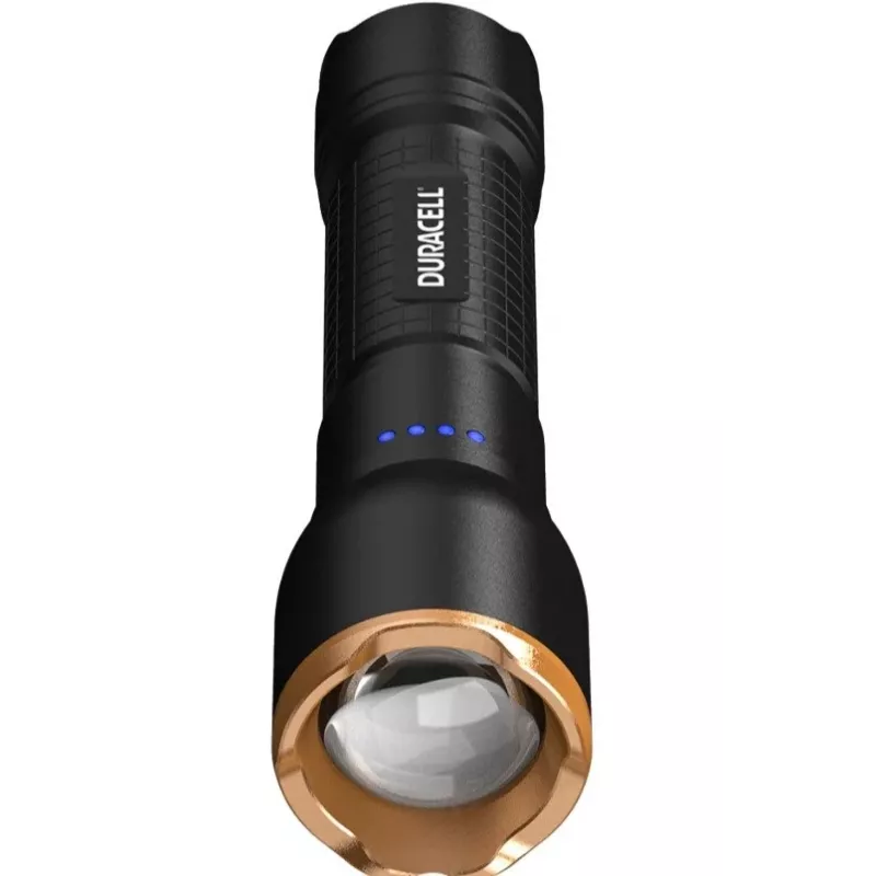 Duracell DF1500R darčeková sada baterka čierna