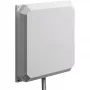 2,4GHz/5GHz 6 dBi 60° patch anténa 4-port RP-TNC self ID