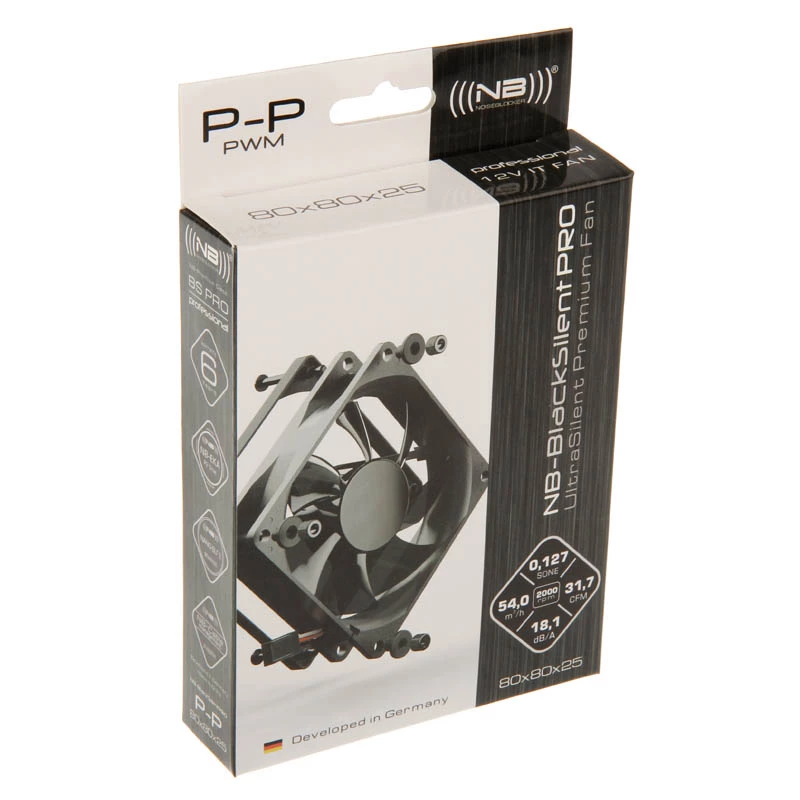 Ventilátor Noiseblocker BlackSilentPro P-P