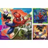 Puzzle 3x49 dielov Spiderman