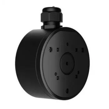 Pripojovacia krabica Ajax 118×59 mm čierna — montážne puzdro pre zariadenia Ajax