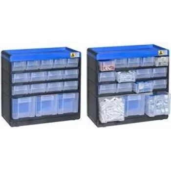 Organizér drobných dielov allit VarioPlus Pro 29/32 Š x V 300 285 — modulárne úložné nádoby