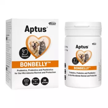 APTUS Bonbelly poruchy trávenia – doplnok pre psov a mačky – 30