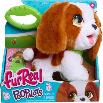 furReal Poop-a-Lots Cavalier King Charles Spaniel, plyšová hračka