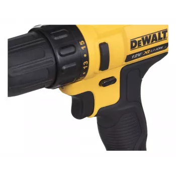 DeWALT DCD bezuhlíkový 10,8V akumulátorový vŕtací skrutkovač Li-Ion, Euro konektor