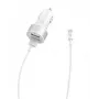 Auto nabíjačka Devia Smart Series Dual USB 2.4A s integrovaným Lightning káblom