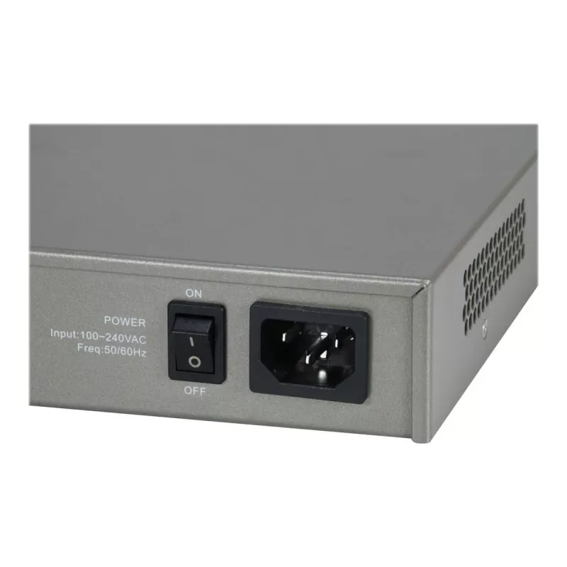 LevelOne GTL-2091 Managed L3 Gigabit Ethernet (10/100/1000) sivá