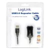 LogiLink USB 2.0 predlžovací kábel - 5,0 m USB kábel 5 m USB A