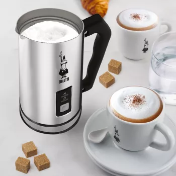 Bialetti MK01 automatický šľahač mlieka nehrdzavejúca oceľ