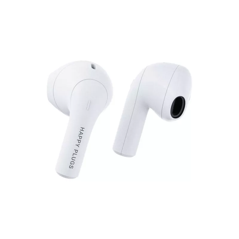 Headset happy plugs JOY TWS In-Ear Bluetooth na hovory, hudbu, šport — biela, 20 – 20 000 Hz