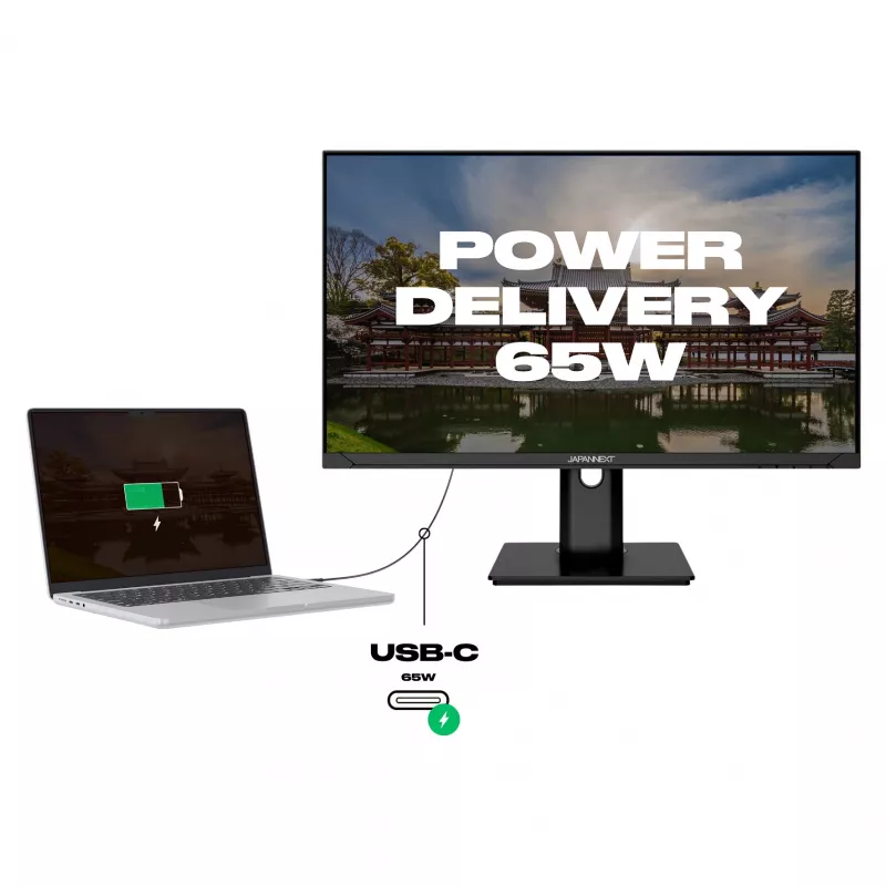 Japannext JN-IPS238FHDR-C65W-HSP displej