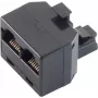 Sieťový konektor ShiverPeaks BS71230-8 3xRJ-45 čierny