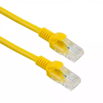 Sieťový kábel SBOX UTP CAT5e RJ-45 1 m žltý