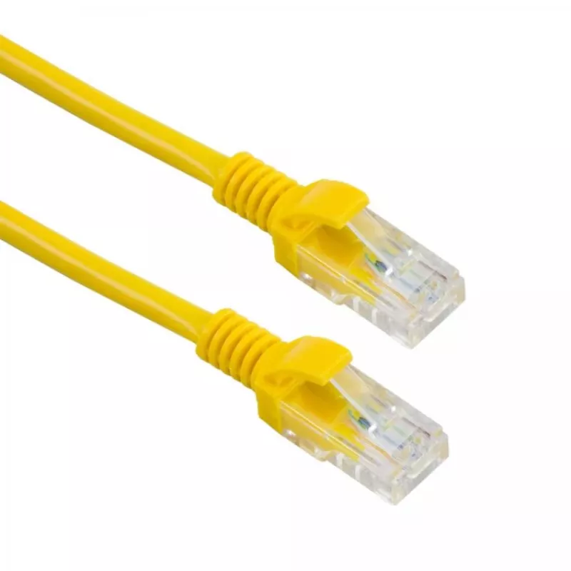 Sieťový kábel SBOX UTP CAT5e RJ-45 1 m žltý