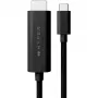 Hyper 4K USB-C na HDMI kábel - Čierna