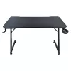 Počítačový stôl Subsonic SA5706 čierny rovný PVC 120x60 cm