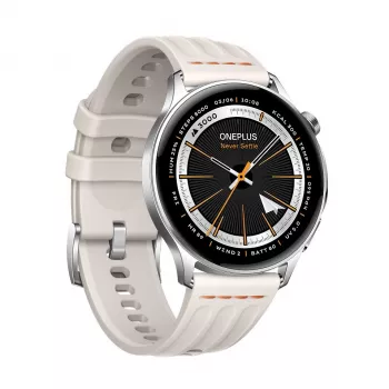 OnePlus Watch Lite – smartwatch, strieborná