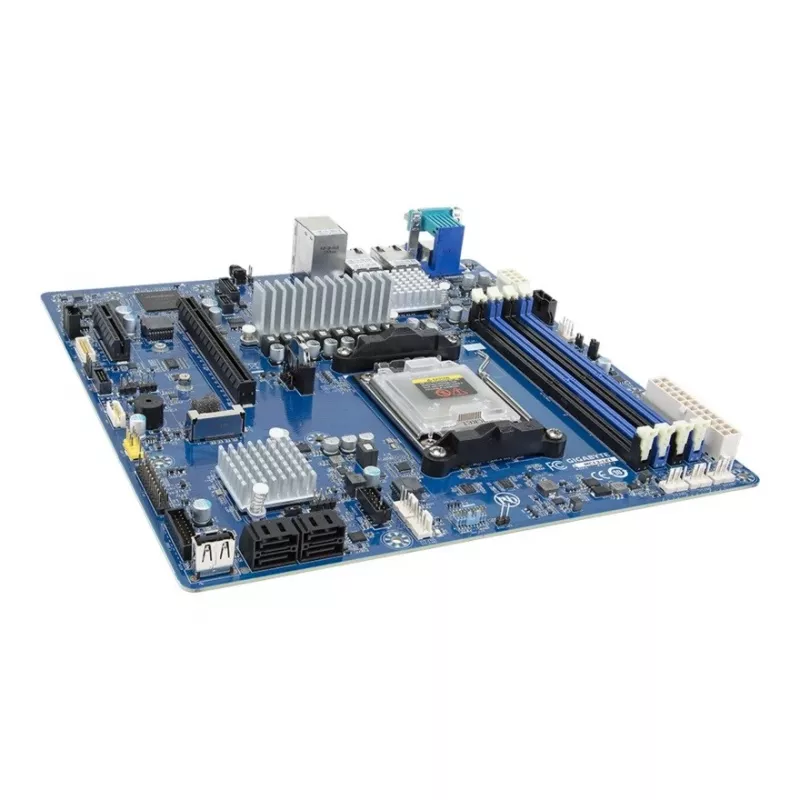 Gigabyte MC13-LE1 serverová základná doska, AMD B650E, Socket AM5 (AMD EPYC 4004/Ryzen 7000/9000), micro-ATX, 4x DIMM, 4x SATA, 1x M.2, 2x 10GbE, IPMI