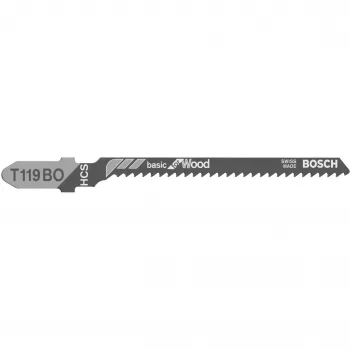 Bosch 2 608 630 310 prímočiara/skladačka/šablónová pílový list prímočiara pílový list uhlíková oceľ (HCS) 5 ks
