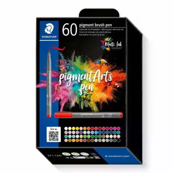 Brush Pen Staedtler Pigment Arts 60 ks
