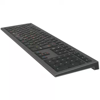 Logickeyboard LKB-OSX-A2M-DE klávesnica USB QWERTZ nemecká čierna (LKB-OSX-A2M-DE)