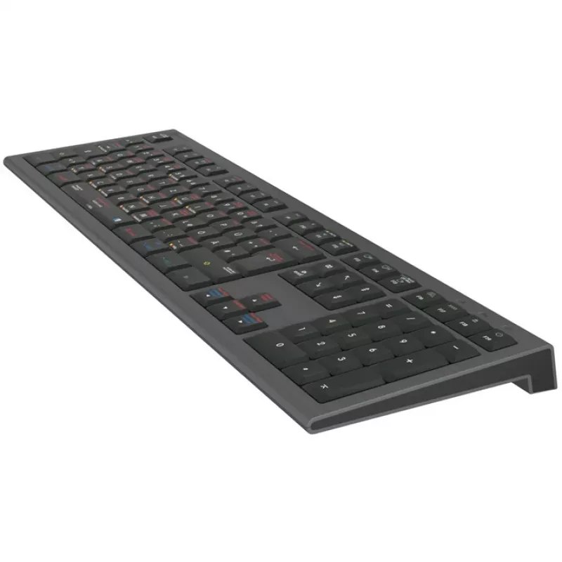 Logickeyboard LKB-OSX-A2M-DE klávesnica USB QWERTZ nemecká čierna (LKB-OSX-A2M-DE)